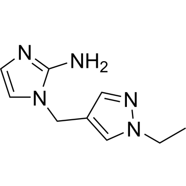 1-((1-Ethyl-1H-pyrazol-4-yl)methyl)-1H-imidazol-2-amine|CS-1026223