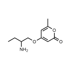 4-(2-Aminobutoxy)-6-methyl-2H-pyran-2-one|CS-1026362