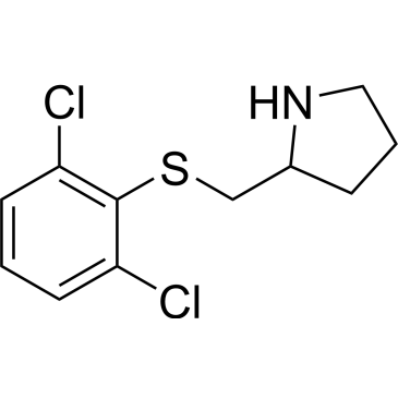 2-(((2,6-Dichlorophenyl)thio)methyl)pyrrolidine|CS-1026376