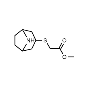 Methyl 2-((8-azabicyclo[3.2.1]octan-3-yl)thio)acetate|CS-1026380