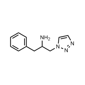 1-Phenyl-3-(1H-1,2,3-triazol-1-yl)propan-2-amine|CS-1026396