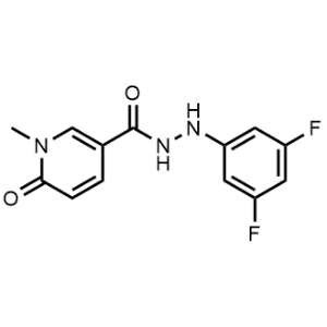 N'-(3,5-Difluorophenyl)-1-methyl-6-oxo-1,6-dihydropyridine-3-carbohydrazide|CS-1026406