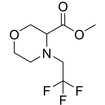 Methyl 4-(2,2,2-trifluoroethyl)morpholine-3-carboxylate|CS-1026432