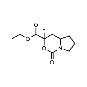 Ethyl 3-fluoro-1-oxohexahydro-1H-pyrrolo[1,2-c][1,3]oxazine-3-carboxylate|CS-1026437