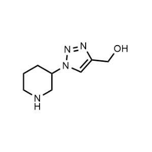 (1-(Piperidin-3-yl)-1H-1,2,3-triazol-4-yl)methanol|CS-1026461