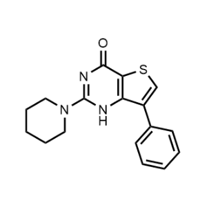 7-Phenyl-2-(piperidin-1-yl)thieno[3,2-d]pyrimidin-4(1H)-one|CS-1026508