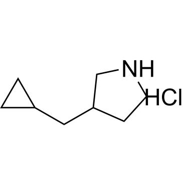 3-(Cyclopropylmethyl)pyrrolidine hydrochloride|CS-1026593