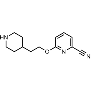 6-(2-(Piperidin-4-yl)ethoxy)picolinonitrile|CS-1026685