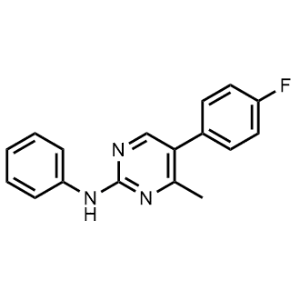 5-(4-Fluorophenyl)-4-methyl-N-phenylpyrimidin-2-amine|CS-1026912