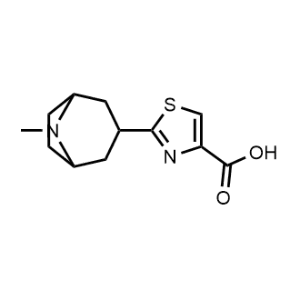 2-(8-Methyl-8-azabicyclo[3.2.1]octan-3-yl)thiazole-4-carboxylic acid|CS-1026934