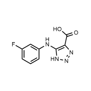 5-((3-Fluorophenyl)amino)-1H-1,2,3-triazole-4-carboxylic acid|CS-1026938