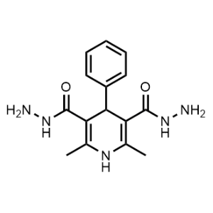 2,6-Dimethyl-4-phenyl-1,4-dihydropyridine-3,5-dicarbohydrazide|CS-1026969