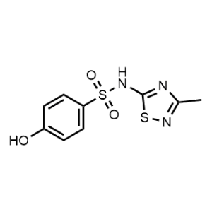 4-Hydroxy-N-(3-methyl-1,2,4-thiadiazol-5-yl)benzenesulfonamide|CS-1027110