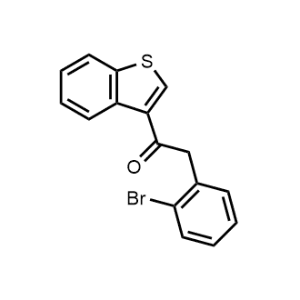 1-(Benzo[b]thiophen-3-yl)-2-(2-bromophenyl)ethan-1-one|CS-1027195