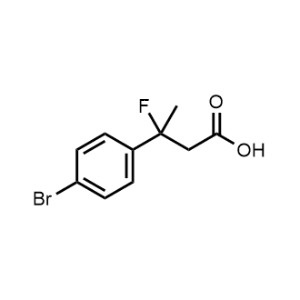 3-(4-Bromophenyl)-3-fluorobutanoic acid|CS-1027223