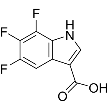 5,6,7-Trifluoro-1H-indole-3-carboxylic acid|CS-1027295