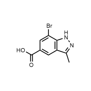 7-Bromo-3-methyl-1H-indazole-5-carboxylic acid|CS-1027340