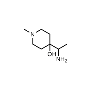 4-(1-Aminoethyl)-1-methylpiperidin-4-ol|CS-1027372