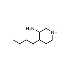 4-Butylpiperidin-3-amine|CS-1027411