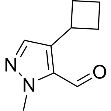 4-Cyclobutyl-1-methyl-1H-pyrazole-5-carbaldehyde|CS-1027421