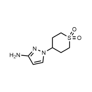 4-(3-Amino-1H-pyrazol-1-yl)tetrahydro-2H-thiopyran 1,1-dioxide|CS-1027427