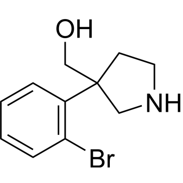 (3-(2-Bromophenyl)pyrrolidin-3-yl)methanol|CS-1027467