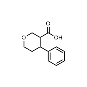 4-Phenyltetrahydro-2H-pyran-3-carboxylic acid|CS-1027550
