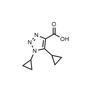 1,5-Dicyclopropyl-1H-1,2,3-triazole-4-carboxylic acid|CS-1027678