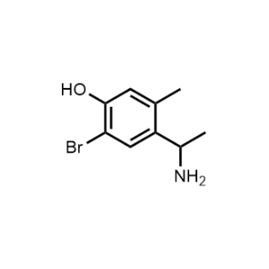 4-(1-Aminoethyl)-2-bromo-5-methylphenol|CS-1028004