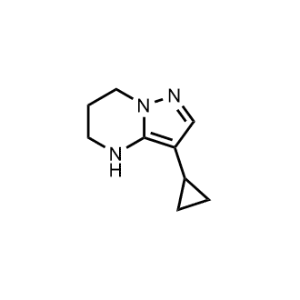 3-Cyclopropyl-4,5,6,7-tetrahydropyrazolo[1,5-a]pyrimidine|CS-1028051