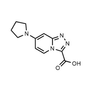 7-(Pyrrolidin-1-yl)-[1,2,4]triazolo[4,3-a]pyridine-3-carboxylic acid|CS-1028107