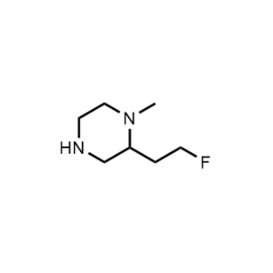 2-(2-Fluoroethyl)-1-methylpiperazine|CS-1028214
