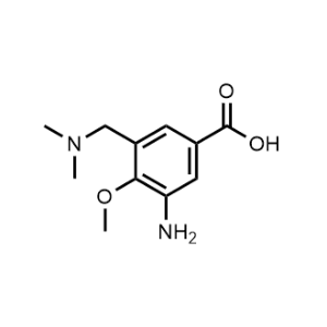 3-Amino-5-((dimethylamino)methyl)-4-methoxybenzoic acid|CS-1028254