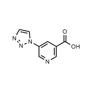 5-(1H-1,2,3-Triazol-1-yl)nicotinic acid|CS-1028384
