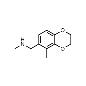 N-Methyl-1-(5-methyl-2,3-dihydrobenzo[b][1,4]dioxin-6-yl)methanamine|CS-1028402