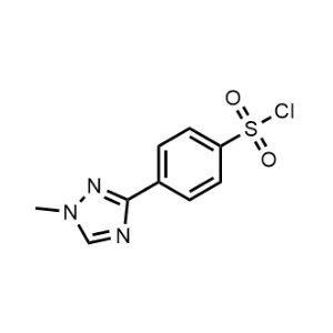 4-(1-Methyl-1H-1,2,4-triazol-3-yl)benzenesulfonyl chloride|CS-1028500