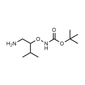 Tert-butyl ((1-amino-3-methylbutan-2-yl)oxy)carbamate|CS-1028661