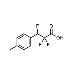 2,2,3-Trifluoro-3-(P-tolyl)propanoic acid|CS-1028667