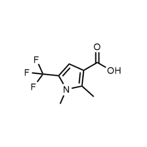 1,2-Dimethyl-5-(trifluoromethyl)-1H-pyrrole-3-carboxylic acid|CS-1028695