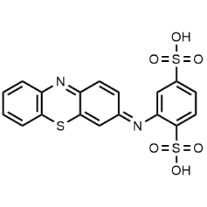 2-((3H-Phenothiazin-3-ylidene)amino)benzene-1,4-disulfonic acid|CS-1028810