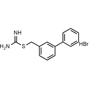[1,1'-Biphenyl]-3-ylmethyl carbamimidothioate hydrobromide|CS-1028853