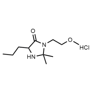 3-(2-Methoxyethyl)-2,2-dimethyl-5-propylimidazolidin-4-one hydrochloride|CS-1028885