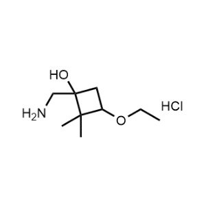 1-(Aminomethyl)-3-ethoxy-2,2-dimethylcyclobutan-1-ol hydrochloride|CS-1028888