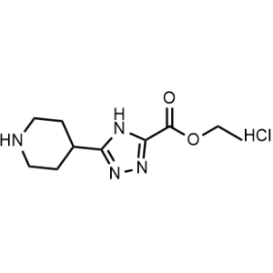 Ethyl 5-(piperidin-4-yl)-4H-1,2,4-triazole-3-carboxylate hydrochloride|CS-1029109