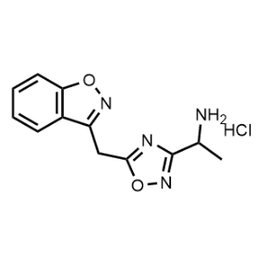 1-(5-(Benzo[d]isoxazol-3-ylmethyl)-1,2,4-oxadiazol-3-yl)ethan-1-amine hydrochloride|CS-1029145
