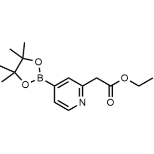 Ethyl 2-(4-(4,4,5,5-tetramethyl-1,3,2-dioxaborolan-2-yl)pyridin-2-yl)acetate|CS-1029264