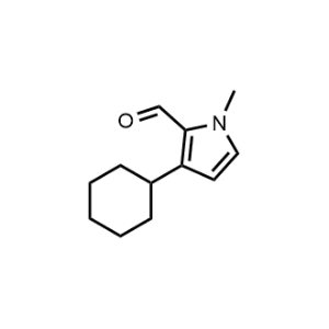 3-Cyclohexyl-1-methyl-1H-pyrrole-2-carbaldehyde|CS-1029276