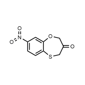 8-Nitro-2H-benzo[b][1,4]oxathiepin-3(4H)-one|CS-1029291