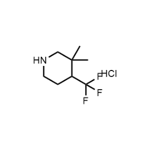 3,3-Dimethyl-4-(trifluoromethyl)piperidine hydrochloride|CS-1029316