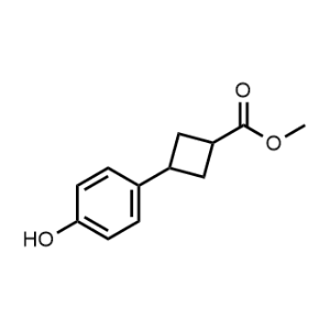 Methyl 3-(4-hydroxyphenyl)cyclobutane-1-carboxylate|CS-1029335
